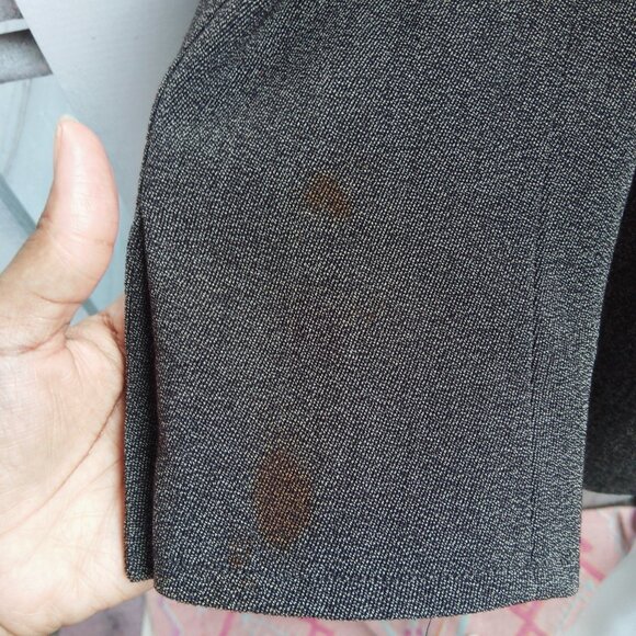 MaxMara Single Breasted Virgin Wool Blend Blazer Jacket Women Size 8 - Picture 10 of 10